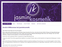 Tablet Screenshot of jasminkosmetik.de